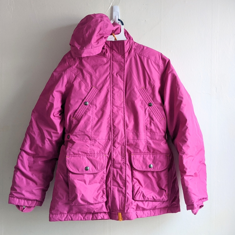Lands' End girl Insulated winter coat size XL 16